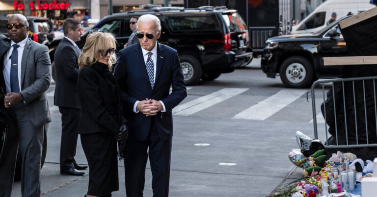 President Biden Meets With Families of New Orleans Attack Victims