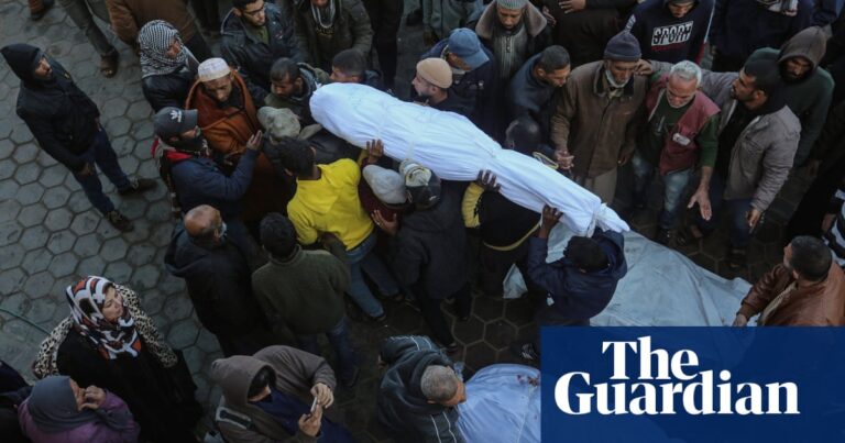 Gaza death toll 40% higher than official number, Lancet study finds | Israel-Gaza war