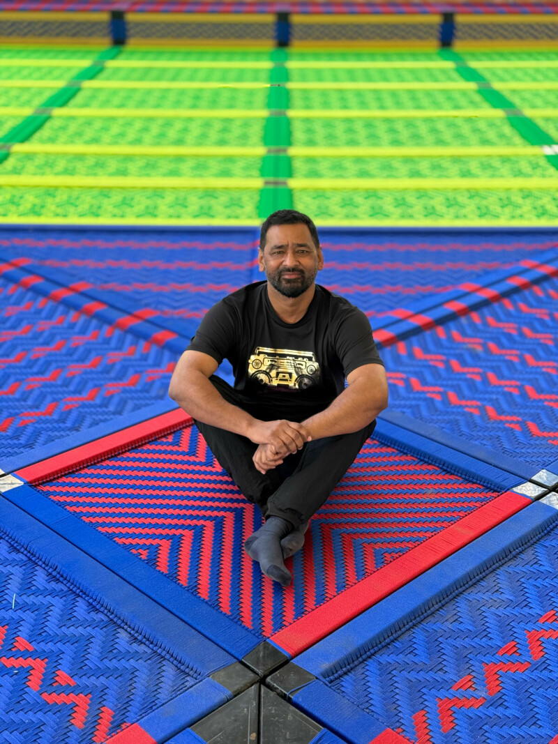 Imran Qureshi’s Between Sacred Cities is the largest installation at the Islamic Arts Biennale 2025 – Culture