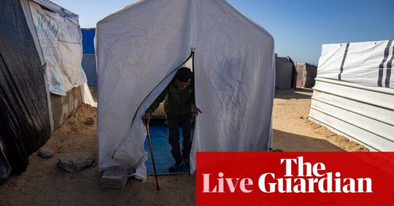 Middle East crisis live: Israeli strikes kill at least 10 people in attack on al-Mawasi ‘safe zone’ | World news
