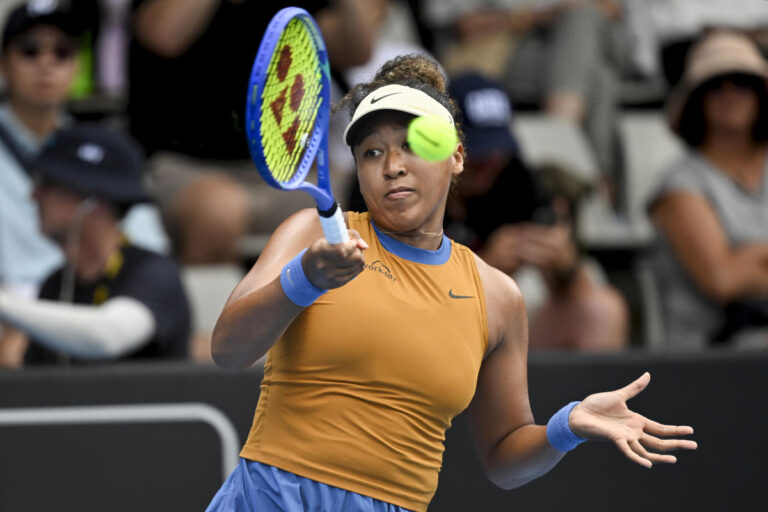 Naomi Osaka wins again to reach the quarterfinals at the Auckland WTA tournament