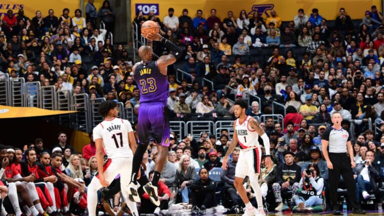 LeBron James, Max Christie carry Lakers past Blazers 114-106 for their 6th win in 8 games – NBC Los Angeles