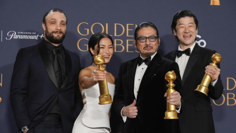 Emmy-winning TV drama “Shogun” claims 4 Golden Globe awards