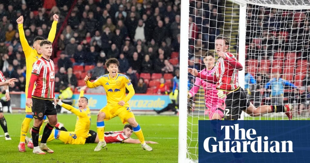 Tanaka sends Leeds five points clear in dramatic late win over Sheffield United | Championship Tanaka sends Leeds five points clear in dramatic late win over Sheffield United | Championship