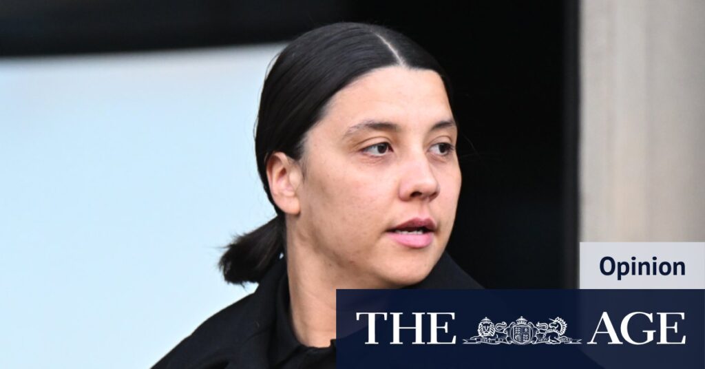 Matildas’ star’s fear shouldn’t give her a free pass Matildas’ star’s fear shouldn’t give her a free pass