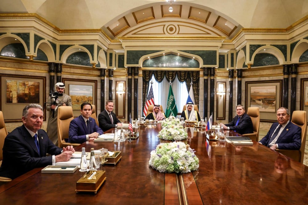 U.S., Russia Hold Talks in Riyadh to Discuss a Ukraine Peace Deal