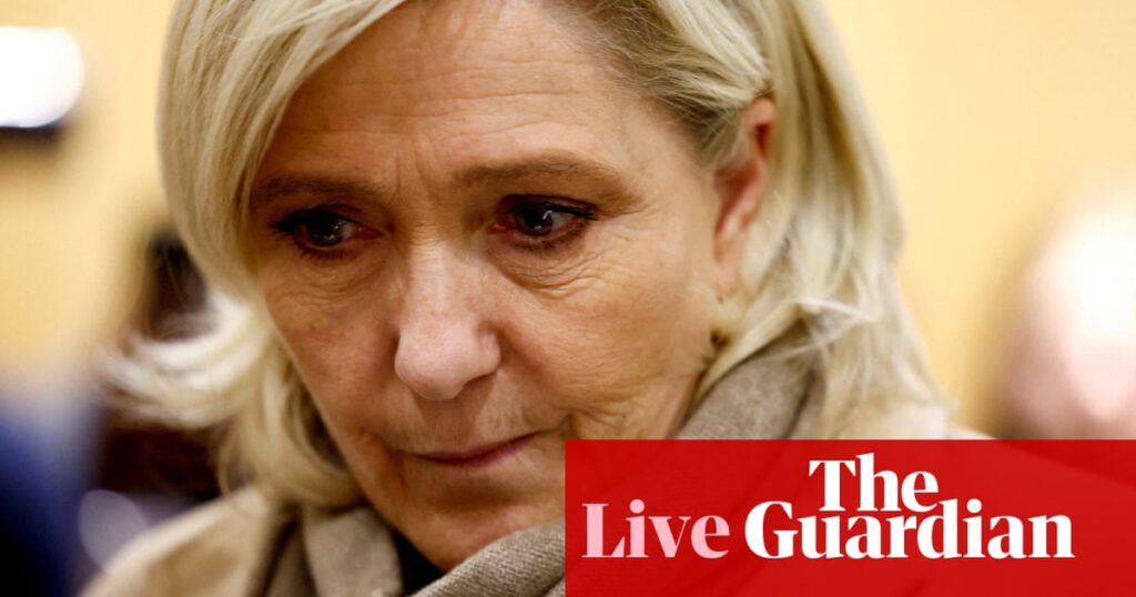 French court to rule in Marine Le Pen embezzlement case – Europe live | France French court to rule in Marine Le Pen embezzlement case – Europe live | France