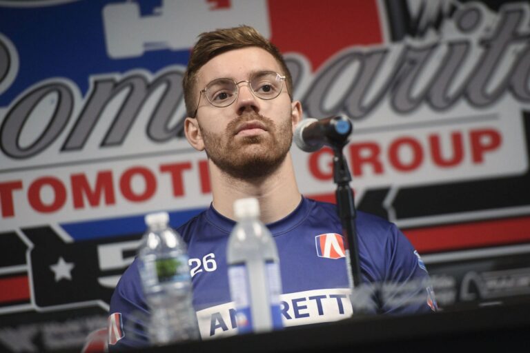 RLL Racing rookie Louis Foster drops 1-word reaction to the ‘ASMR’ of his IndyCar test at Nashville 