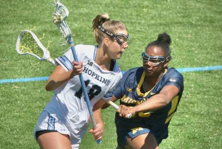 No. 4 Johns Hopkins women’s lacrosse beats No. 14 JMU