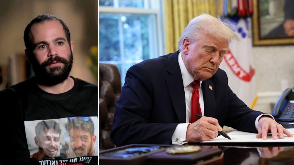 Freed Israeli hostage credits Trump with potential ability to end Gaza war Freed Israeli hostage credits Trump with potential ability to end Gaza war
