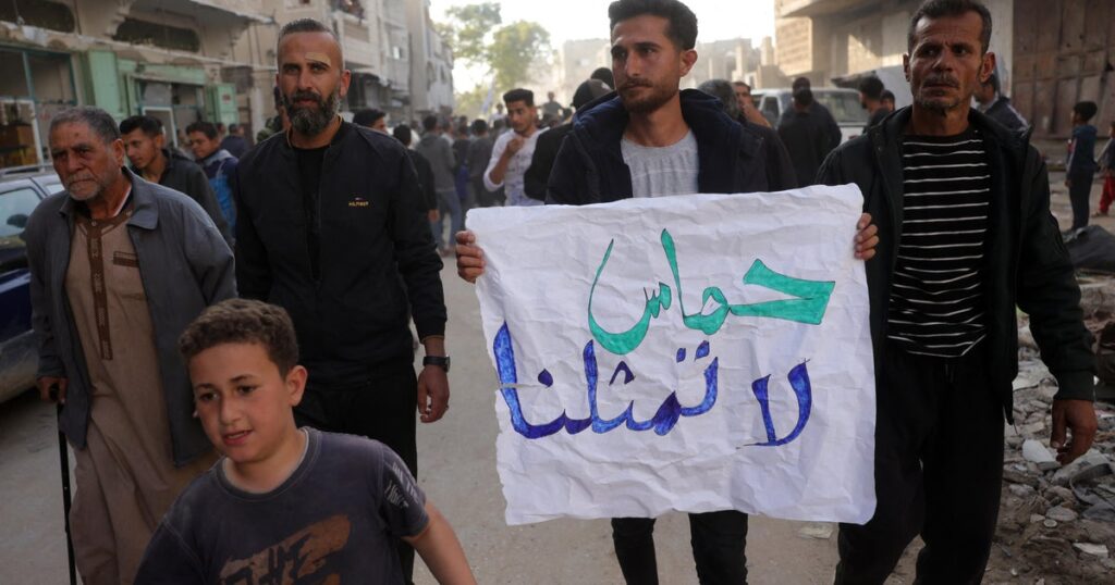 Anti-war protests in Gaza reveal anger at Hamas, as U.S.-designated terror group faces mounting pressure
