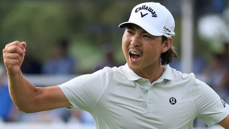 PGA Tour golf: Min Woo Lee holds off Scottie Scheffler, Gary Woodland, Rory McIlroy to claim maiden title at Houston Open | Golf News