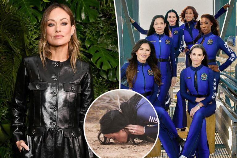 Olivia Wilde shades Blue Origin’s star-studded flight crew