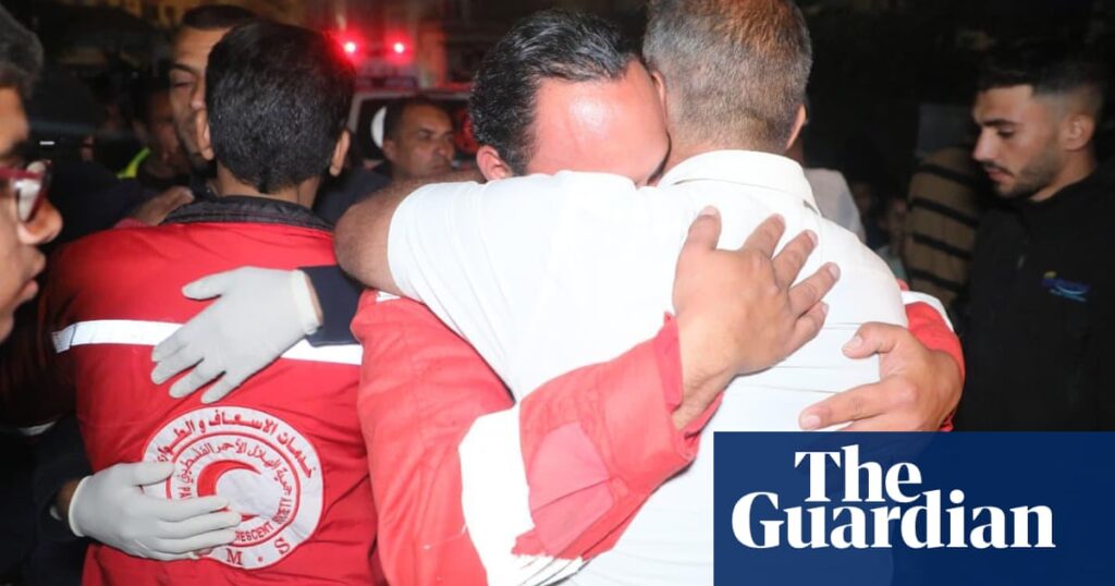 ‘I heard them take their last breath’: survivor recounts Gaza paramedic killings | Israel-Gaza war ‘I heard them take their last breath’: survivor recounts Gaza paramedic killings | Israel-Gaza war