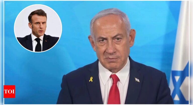 Netanyahu Macron Palestinian State: ‘Gravely mistaken’: Israeli PM Netanyahu blasts Macron’s recognition plan for Palestinian state, warns against ‘illusions’