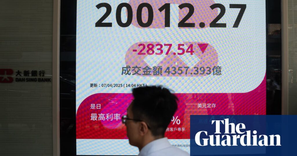 Volatility grips global stock markets as Trump insists on tariff ‘medicine’ | Global economy