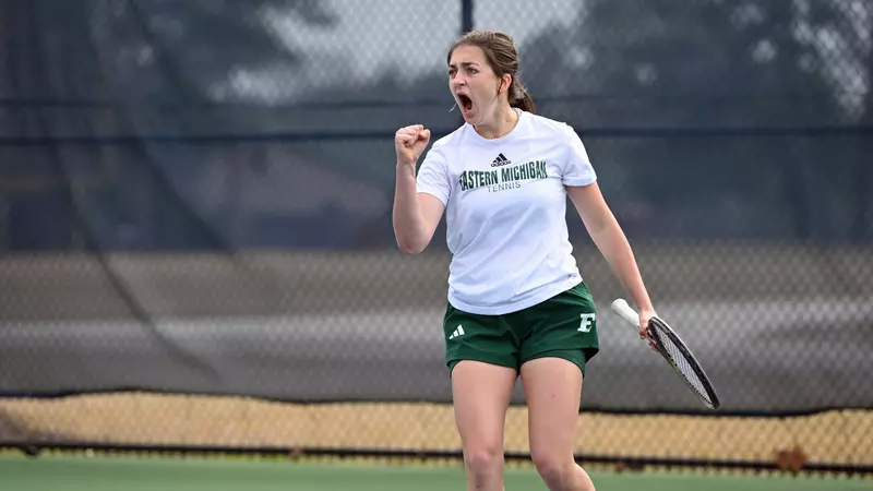 Tennis Scores 5-2 Home Win over NIU to Open Senior Weekend Tennis Scores 5-2 Home Win over NIU to Open Senior Weekend