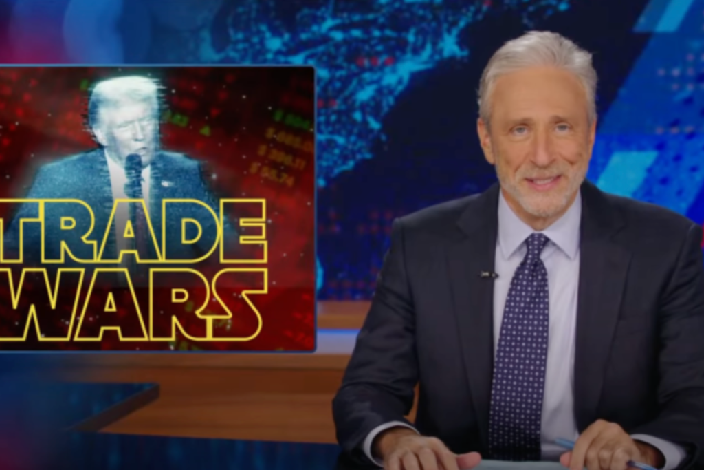 Jon Stewart ridicules Trump’s new nickname following trade tariff chaos Jon Stewart ridicules Trump’s new nickname following trade tariff chaos