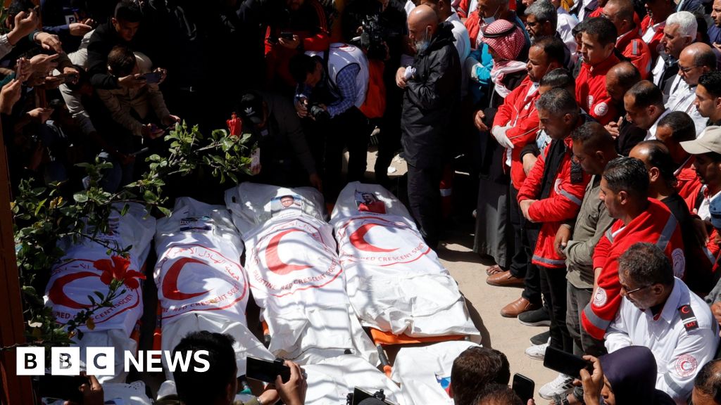 Video footage appears to contradict Israeli account of Gaza medic killings