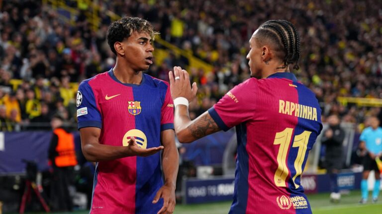 Borussia Dortmund 3-1 Barcelona (agg: 3-5): Barça through despite Serhou Guirassy treble