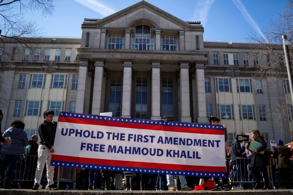 Immigration judge rules Trump administration can deport Columbia protestor Mahmoud Khalil Immigration judge rules Trump administration can deport Columbia protestor Mahmoud Khalil