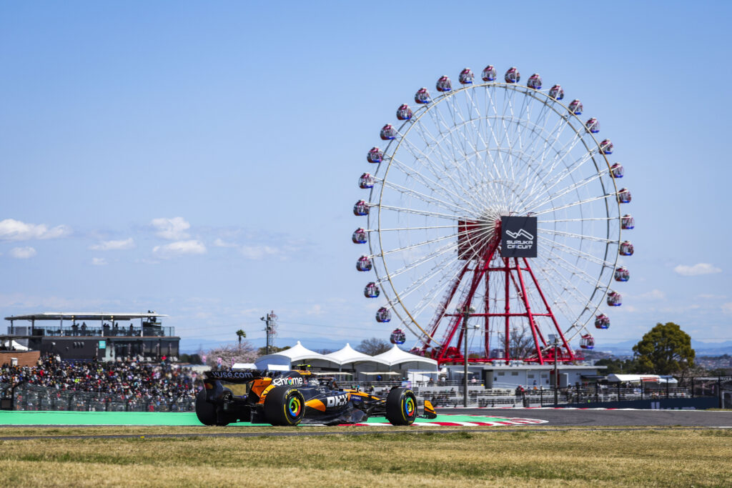 F1 – Norris quickest in opening practice for Japanese Grand Prix as Tsunoda makes Red Bull Racing debut