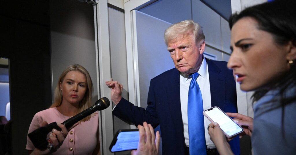 What Trump has said about tariffs as stock market reacts