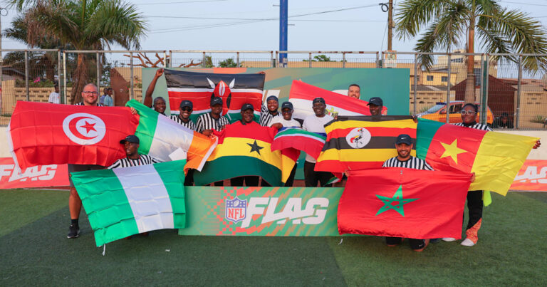 NFL and IFAF host flag football development clinic in Ghana