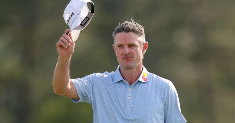 Justin Rose steals Masters show, builds three-shot lead over Scottie Scheffler