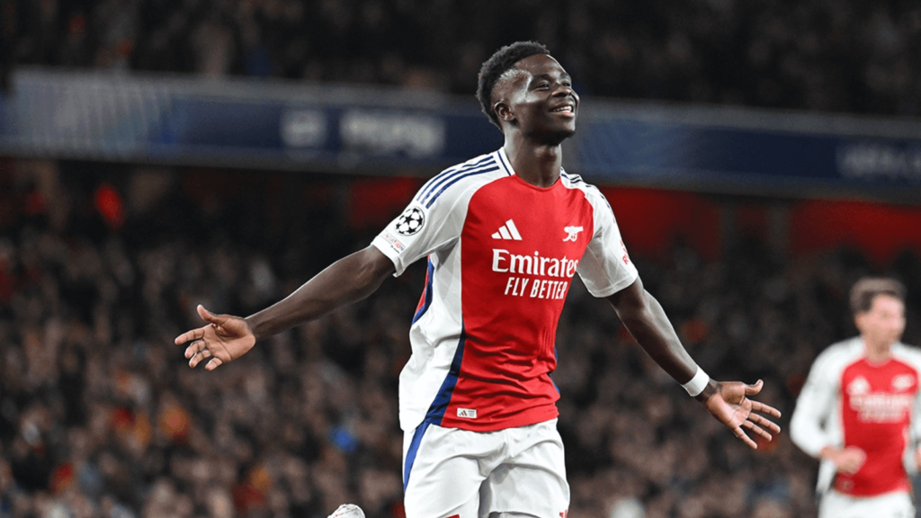 Team news: Saka on bench, one change for Fulham | Team news | News