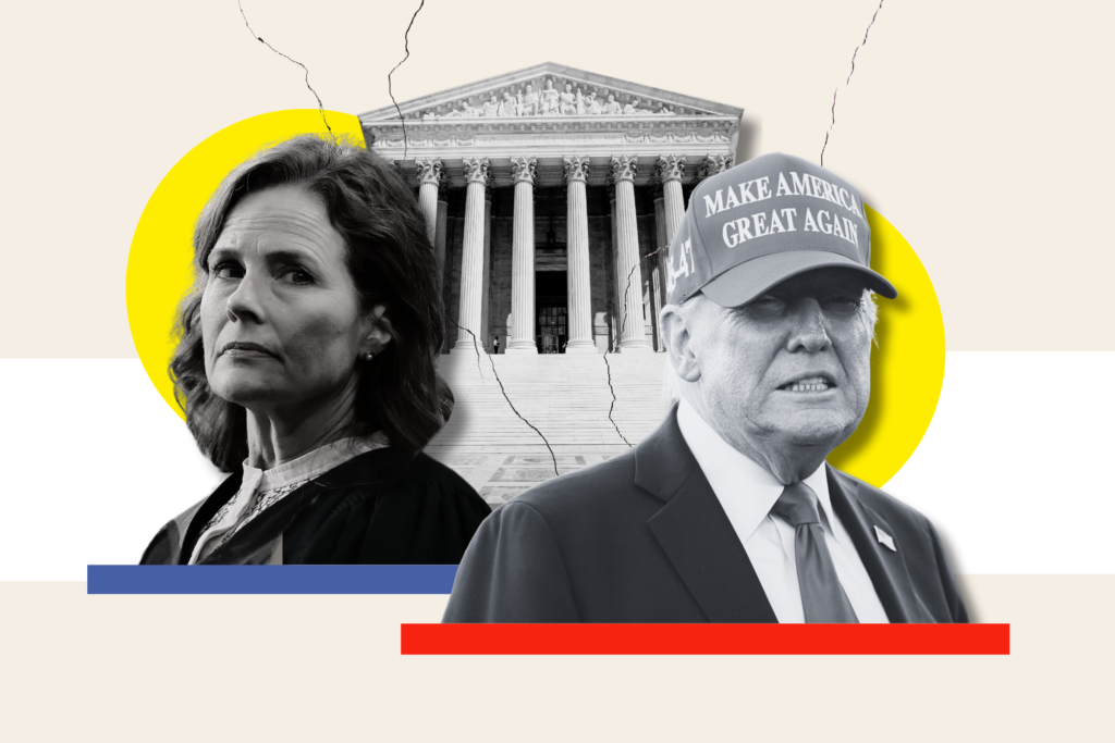 Amy Coney Barrett Siding Against Trump Sparks MAGA Fury: ‘Disgusting Fraud’